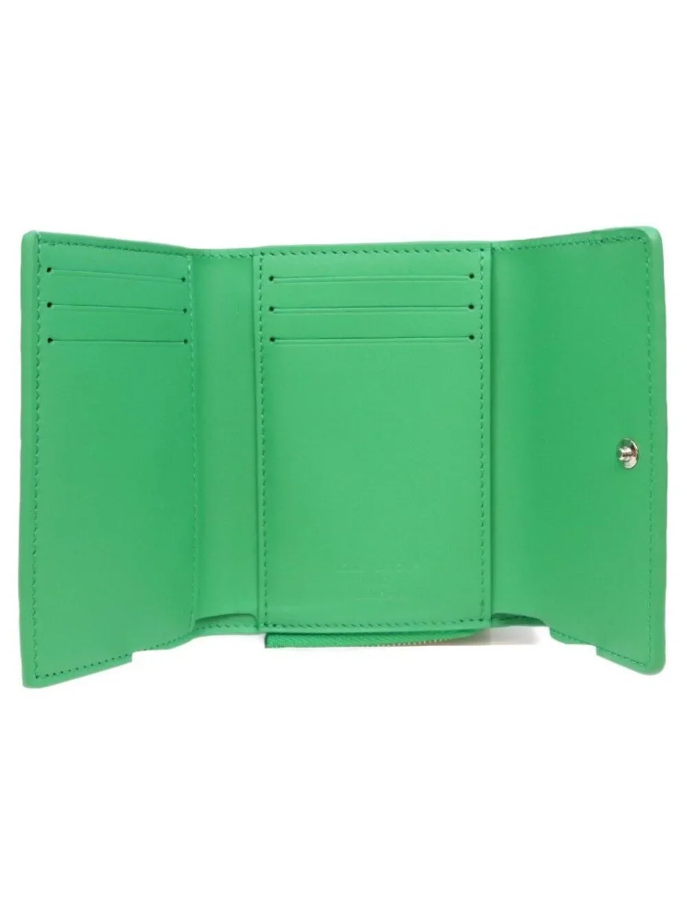 Louis Vuitton Monogram Taurillon Bamboo Green Portefeuille Pilot Trifold Wallet